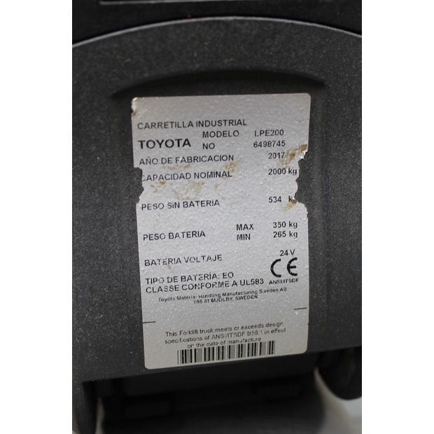 2017 بي تي LPE 200 FRUTERA-46008208