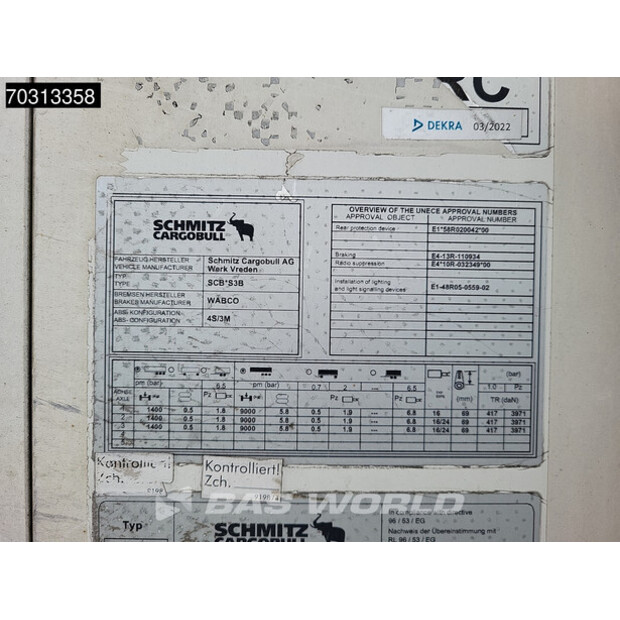 2013 Schmitz Cargobull SCB*S3B-46011197