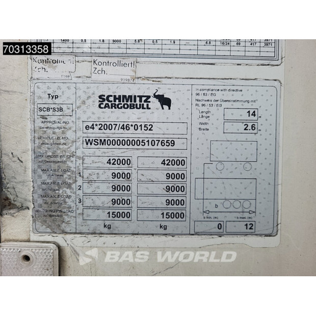 2013 Schmitz Cargobull SCB*S3B-46011198