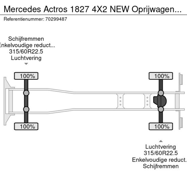 2025 Mercedes-Benz Actros 1827 EURO 6-46011288