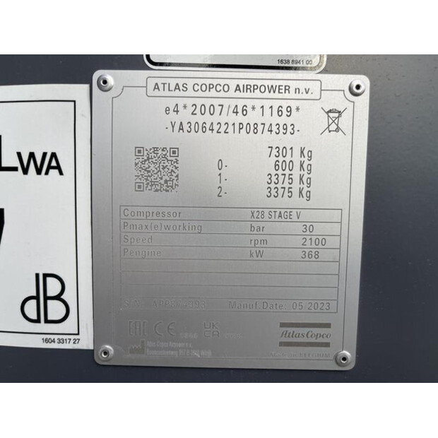 2023 Atlas-Copco X 28 STAGE V-46015506