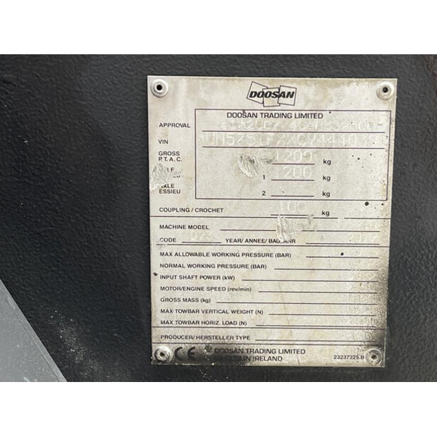 2012 Doosan 7/51-46015882