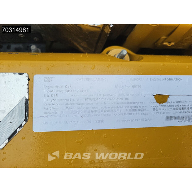 2018 كاتربيلر 735-46016165