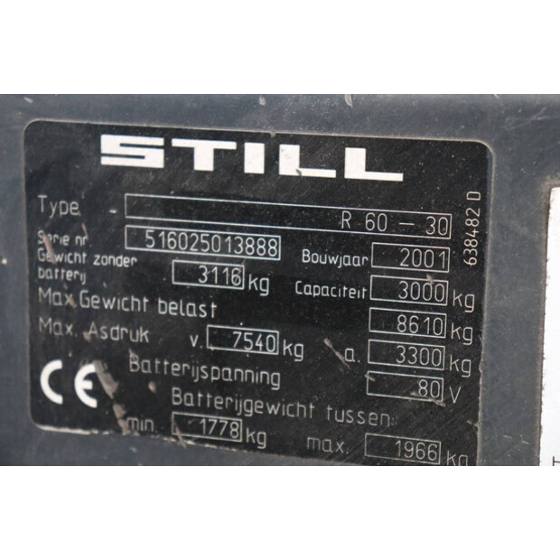 2001 Still R60-30-46016731