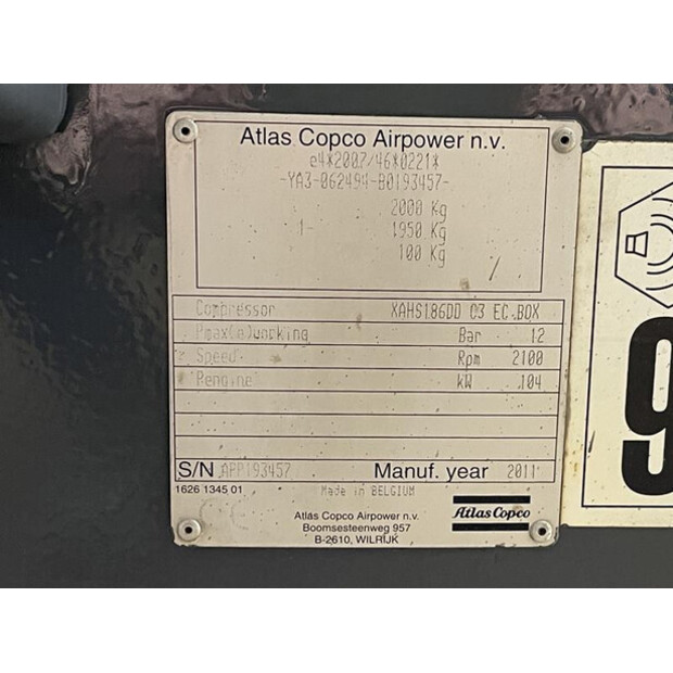 2011 أطلس كوبكو XAHS186-46016908