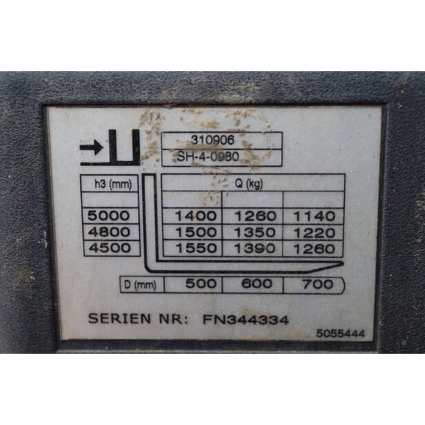 2006 Jungheinrich EFG 216K-46017322