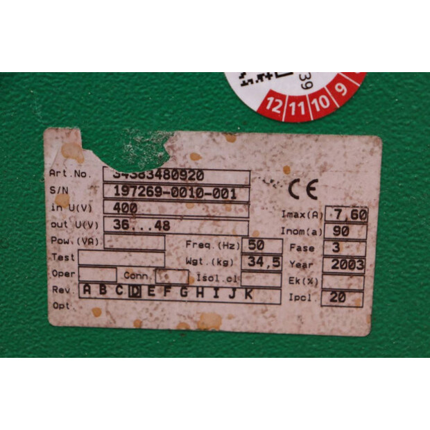 2006 Jungheinrich EFG 216K-46017334