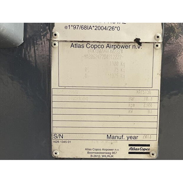 2013 Atlas-Copco XATS 156 DD - N-46017549