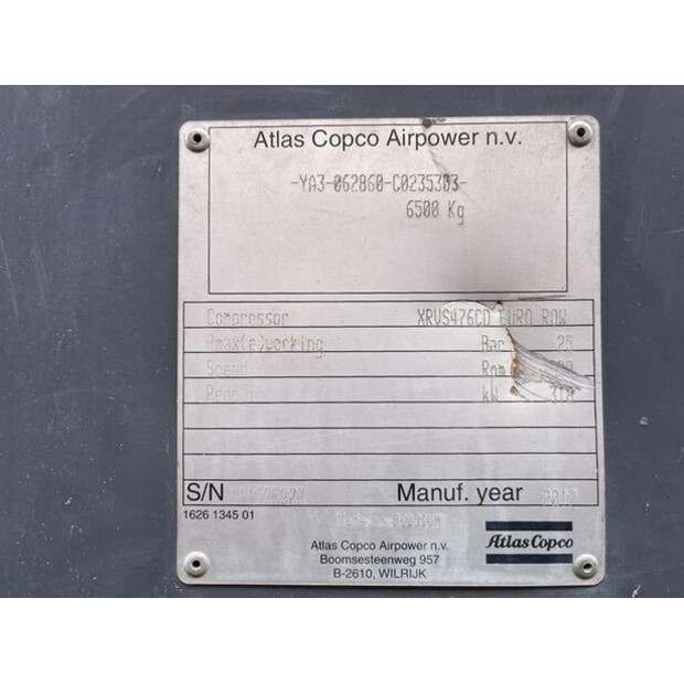 2012 Atlas-Copco XRVS 476 CD - N-46017699
