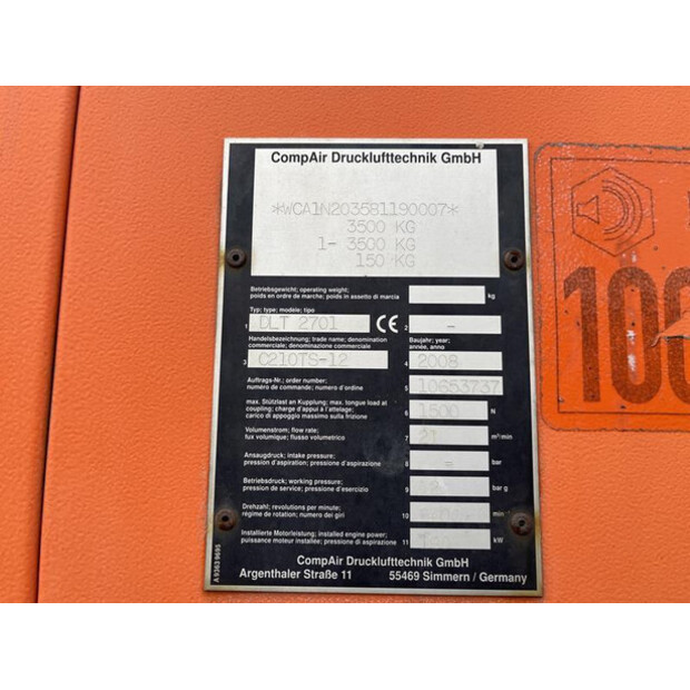 2008 Compair C210TS-46018308