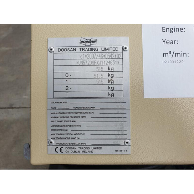 2018 Doosan 7/20-46018518