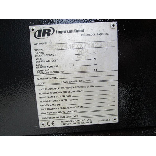 2007 INGERSOLL RAND 7 / 41 - N-46019137