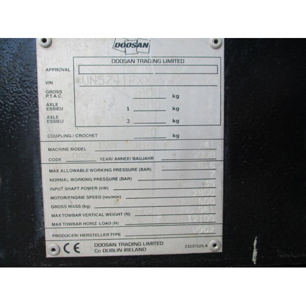 2008 INGERSOLL RAND 7 / 41 - N-46019230