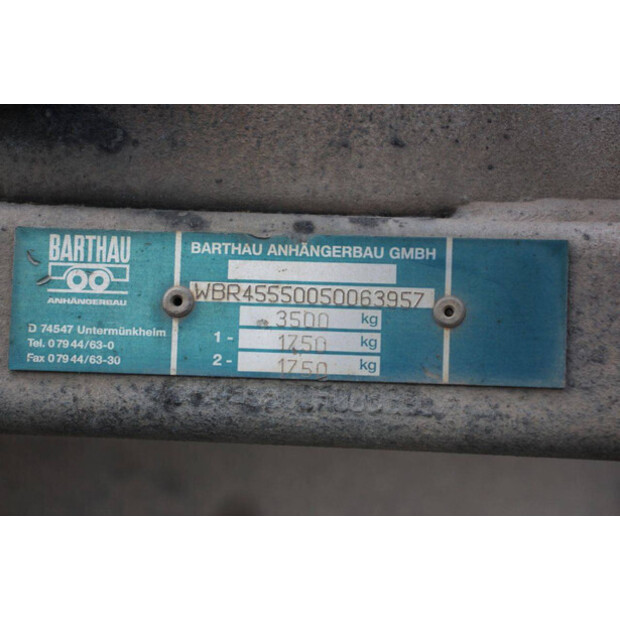 1997 BARTHAU D 3501-46020035