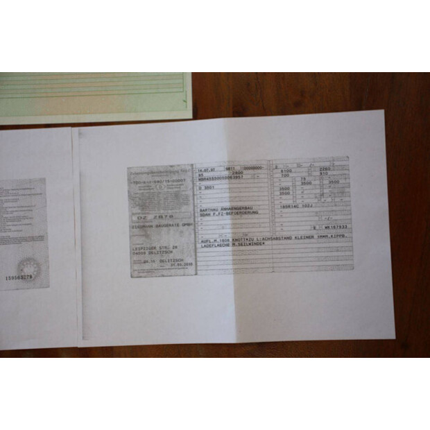 1997 BARTHAU D 3501-46020043