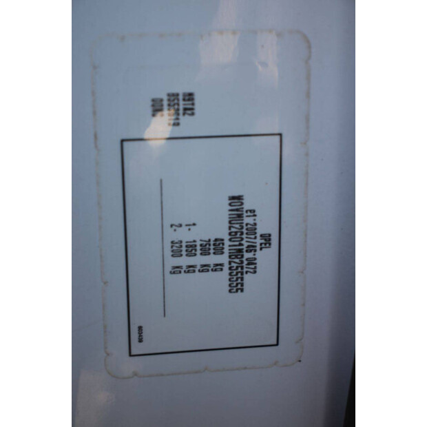 2021 Opel Movano-46020087