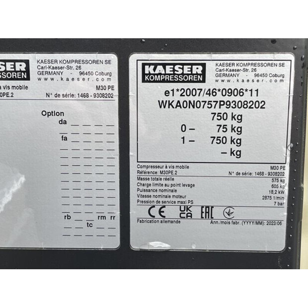 2023 Kaeser M 30 - N-46021766