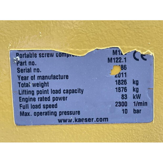 2011 Kaeser M 122 - N-46022209