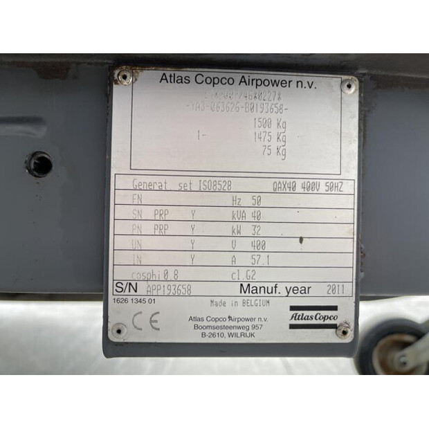 2011 Atlas-Copco QAX 40-46023950