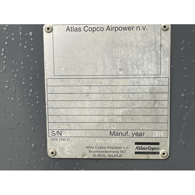 2014 أطلس كوبكو QAS 100-46024186