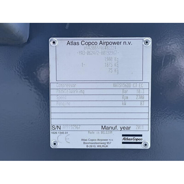 2011 Atlas-Copco XATS 156 DD - N-46024393