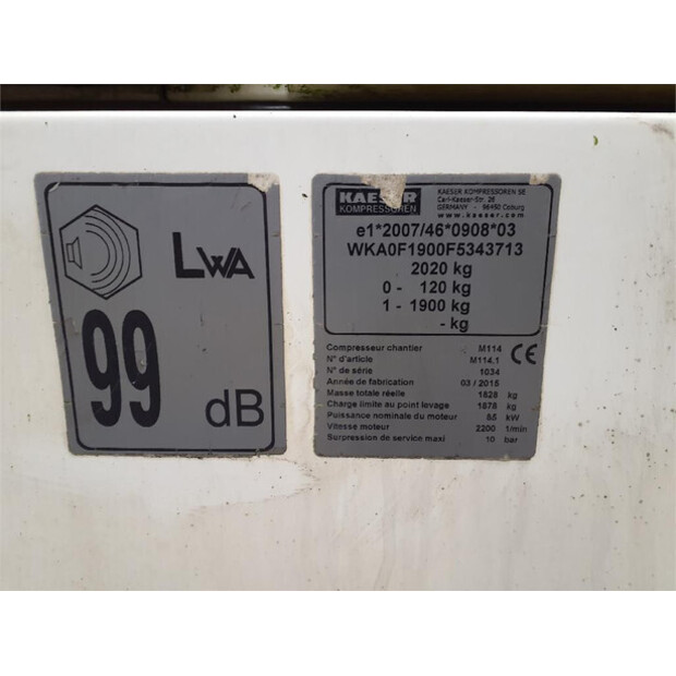 2015 Kaeser M 114 - N-46024469