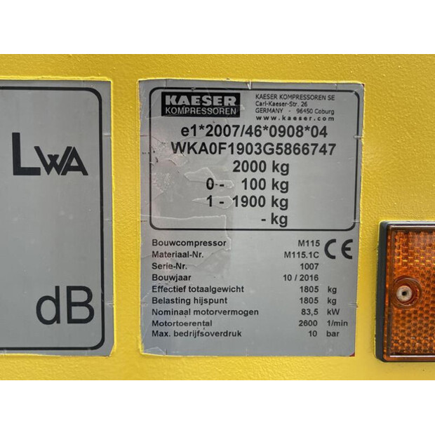 2016 Kaeser M 115 - N-46024539