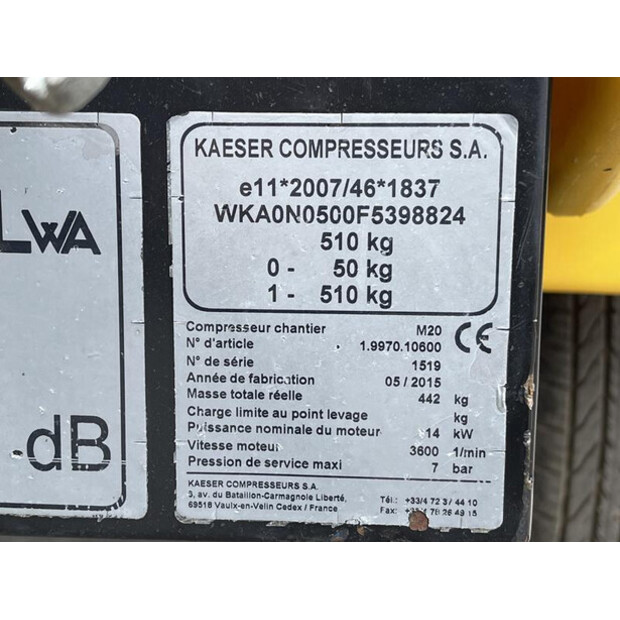 2015 Kaeser M 20-46024729