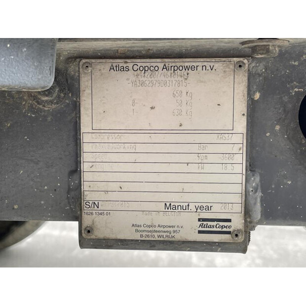 2013 Atlas-Copco XAS 37 KD-46024818