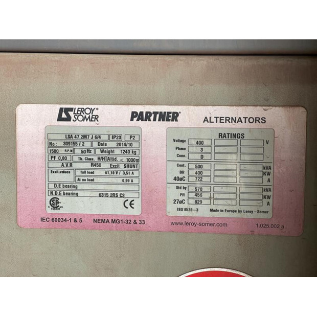 2014 Atlas-Copco QAS 500 VD-46024863