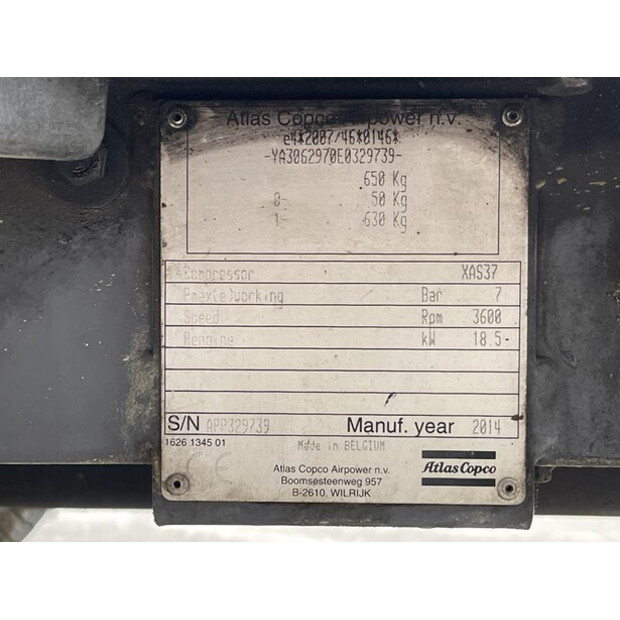 2014 Atlas-Copco XAS 37 KD-46024961