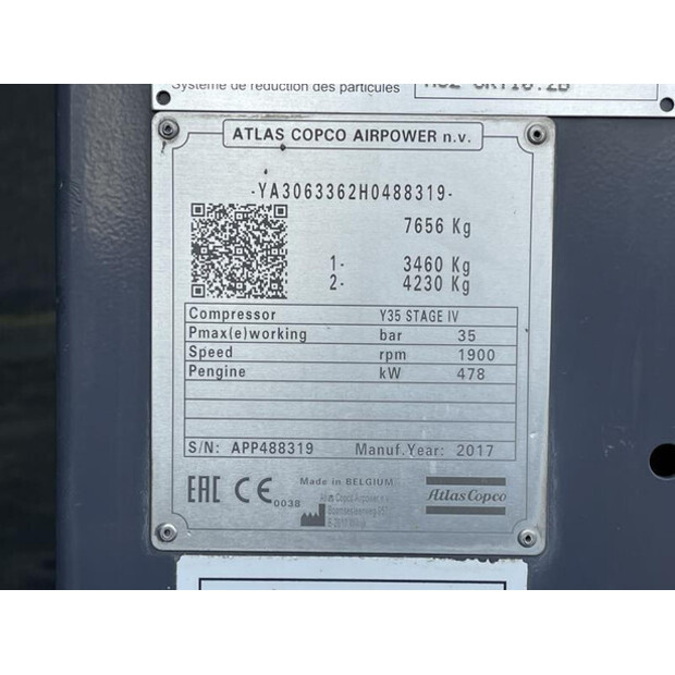 2017 Atlas Copco Y35N-46025176