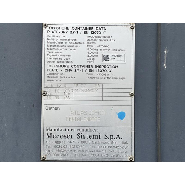 2016 Atlas-Copco XRV 946 CD-46025413