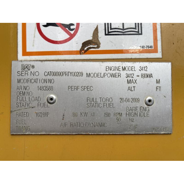 2009 Caterpillar 900F-46025468