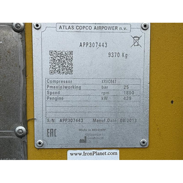 2013 Atlas-Copco XRVC 647-46025750