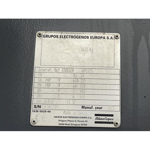 2015 Atlas-Copco QAS 325-46025998