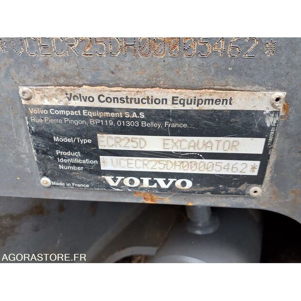 2017 Volvo ECR25D-46039565