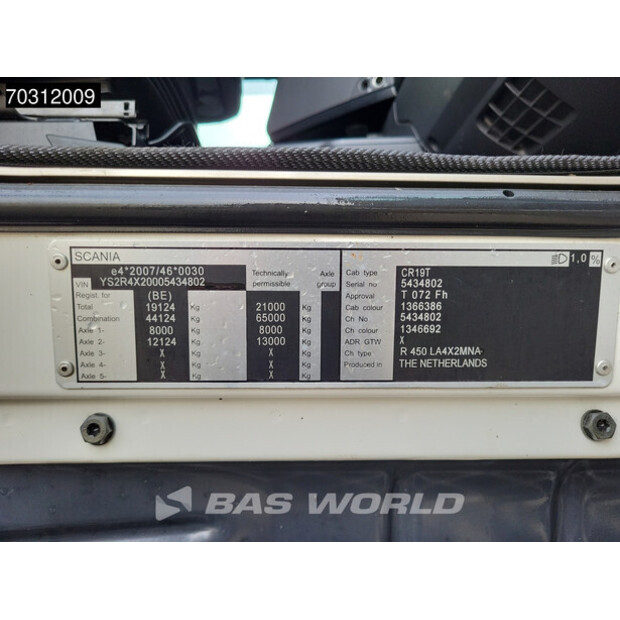 2016 سكانيا R450-46041119