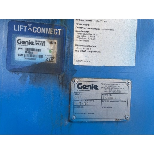 2020 Genie sx180h-46041840