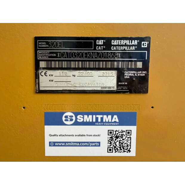 2015 Caterpillar 320EL-46048637