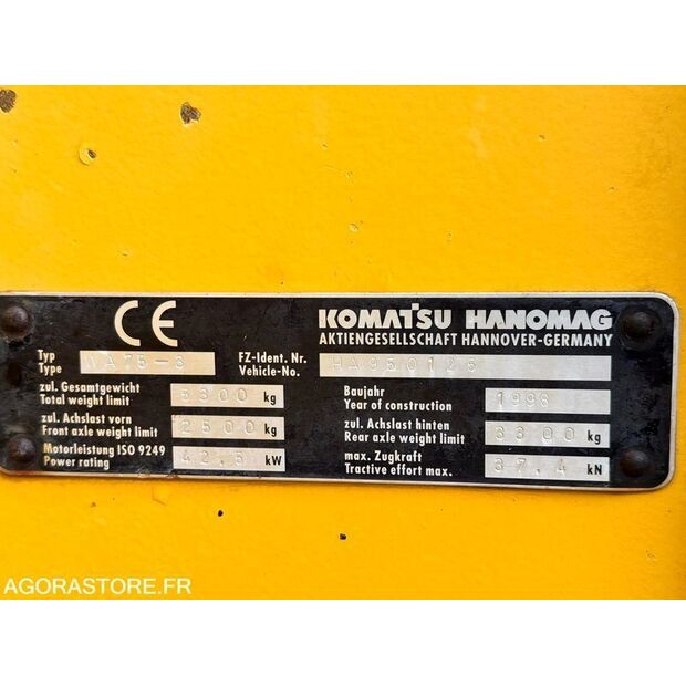 1998 Komatsu WA75-3-46064609
