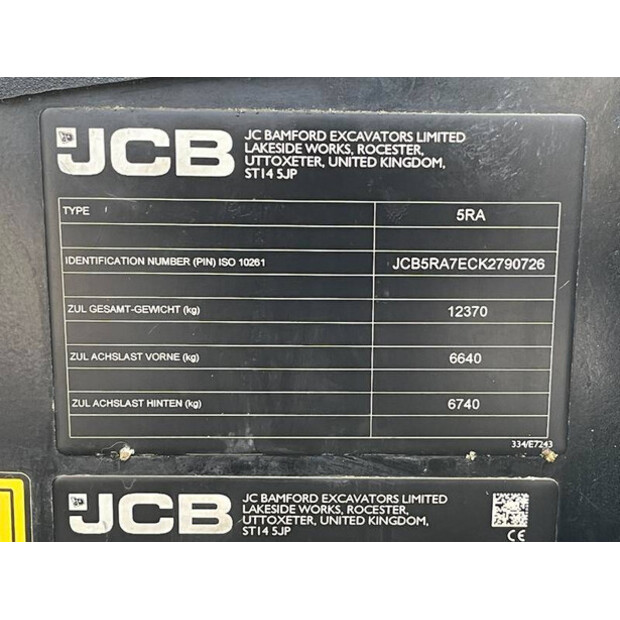 2019 JCB 540-180-46068036