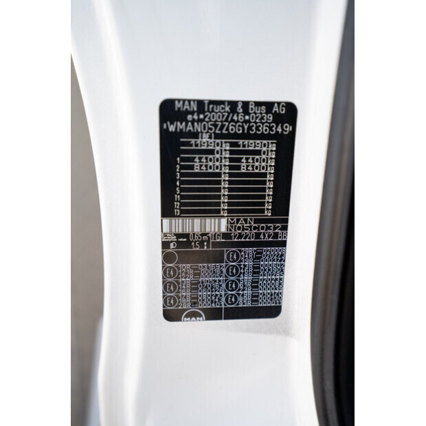 2016 MAN TGL 12.220-46069188