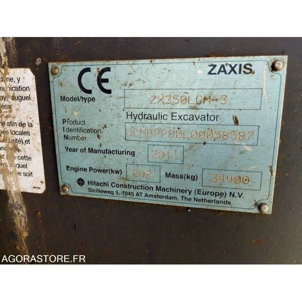 2011 Hitachi ZX350 LCN-3-46086023