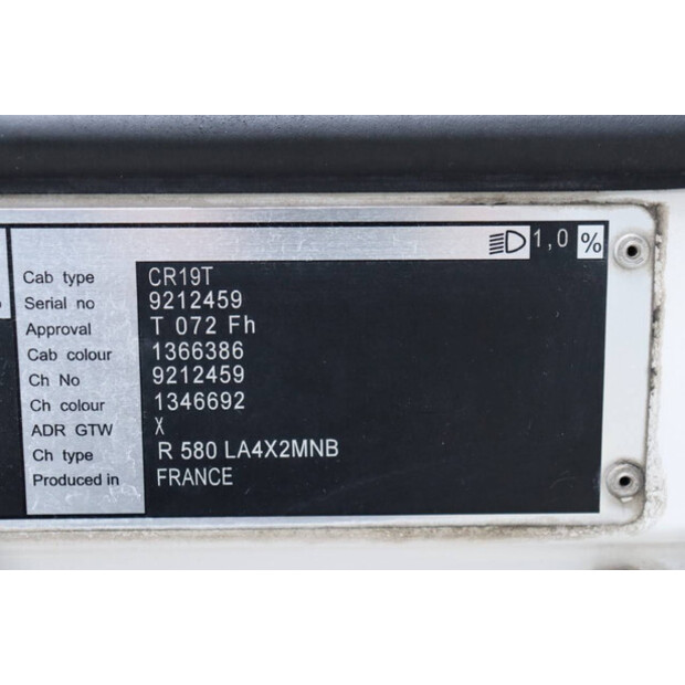 2016 Scania R580-46087329