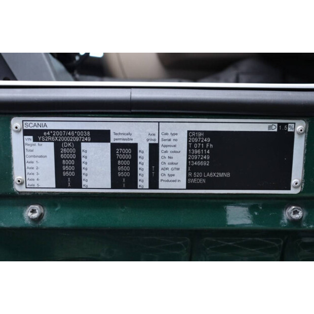 2014 Scania R520-46087536