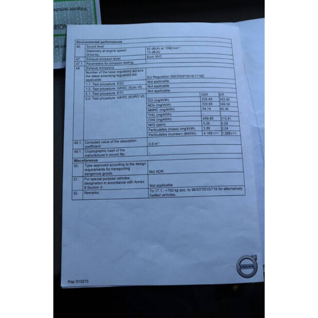 2019 Volvo FH 460-46087622