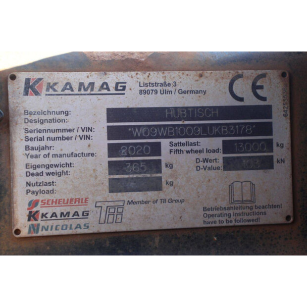 2020 KAMAG WBH 25-E4-D-46088681