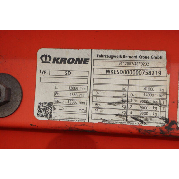 2017 Krone SD-46089999