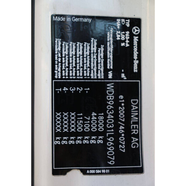 Mercedes-Benz ANTOS 1843-46090483